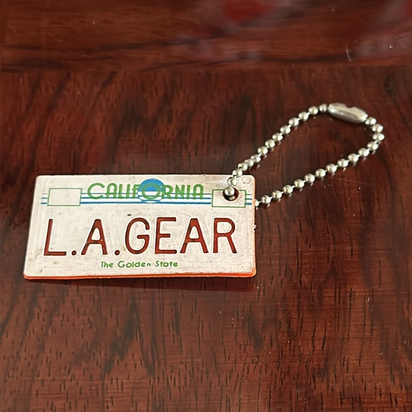L.A. Gear *Vintage* California License Plate Keychains, Set of 2 - Picture 4 of 7